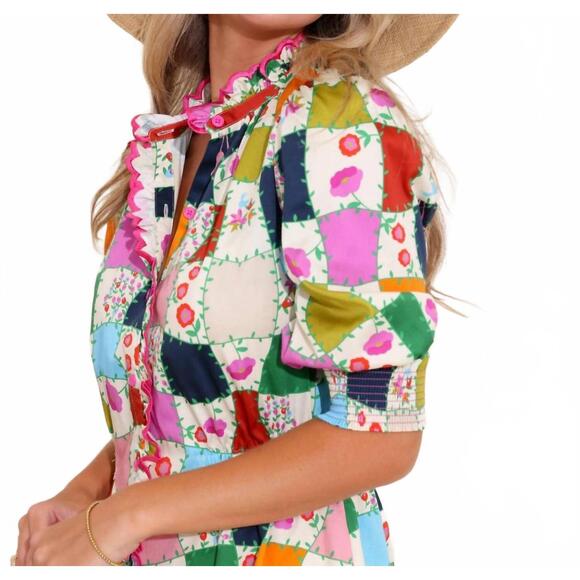 NEW ALDEN ADAIR audrey dress in al fresco - Picture 4 of 4